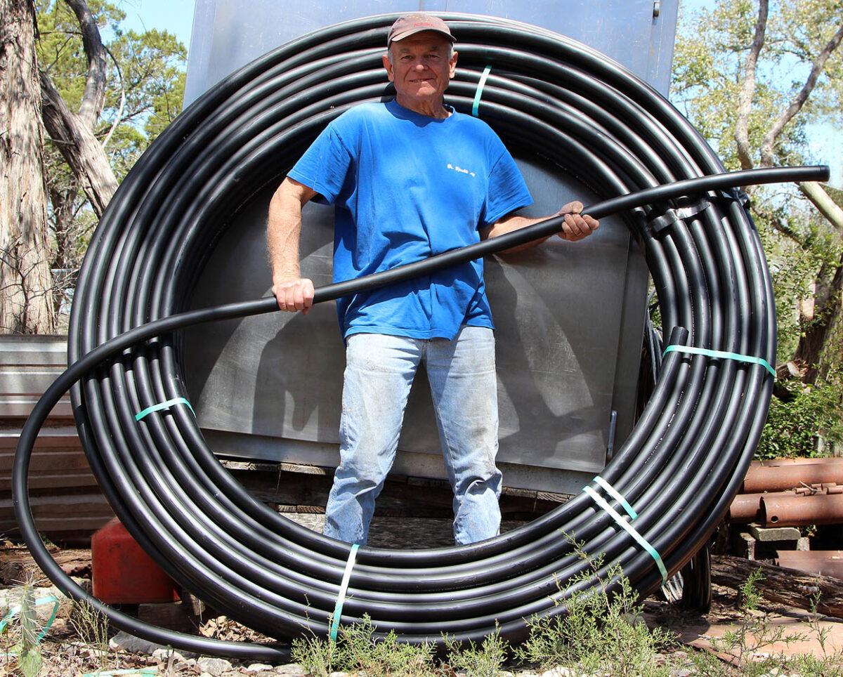 Polyethylene HDPE and PEX Piping - Raines - Water Harvest