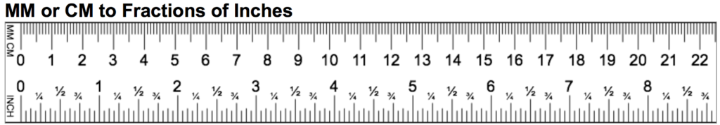 Conversion Ruler - Raines - Water Harvest