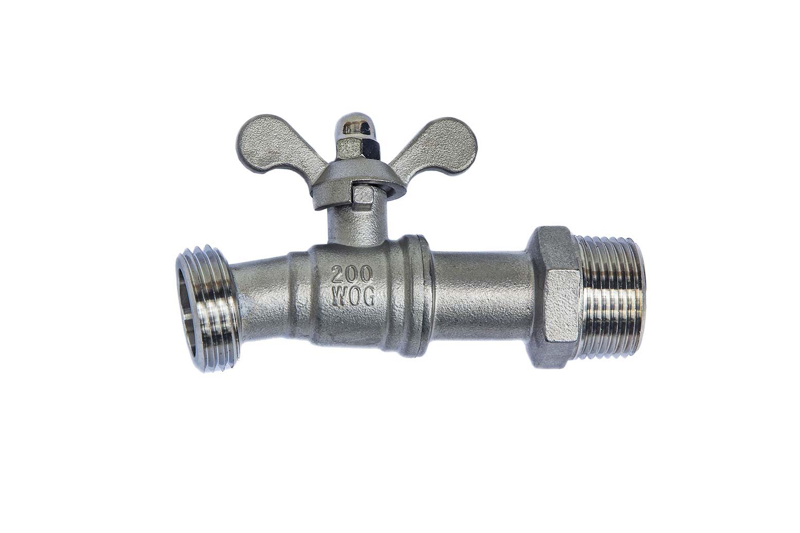 Stainless Steel Hose Bibb Flat – (Faucet Spigot Tap)